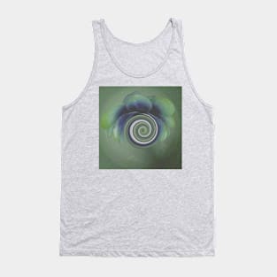 Spiral Flower Tank Top